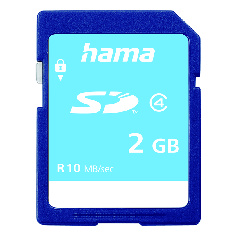 Hama 2 GB Class 4 SD Karte