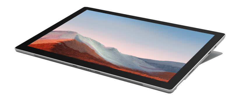 MS Surface Pro 7+ i3 8/128 Go, platine