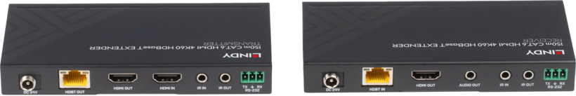 LINDY HDMI & IR Cat6 Extender 150 m