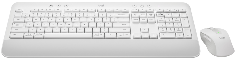 Logitech MK650 Keyboard Mouse Set White
