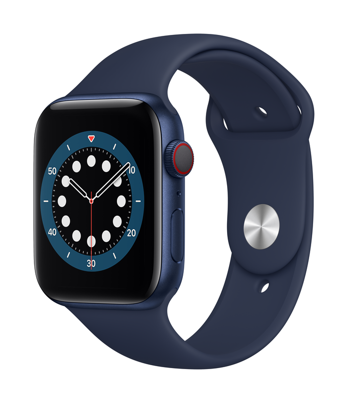 Apple Watch S6 GPS+LTE 44mm alu azul