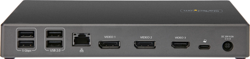 Dok StarTech USB C 3.1 - 2xDP+HDMI