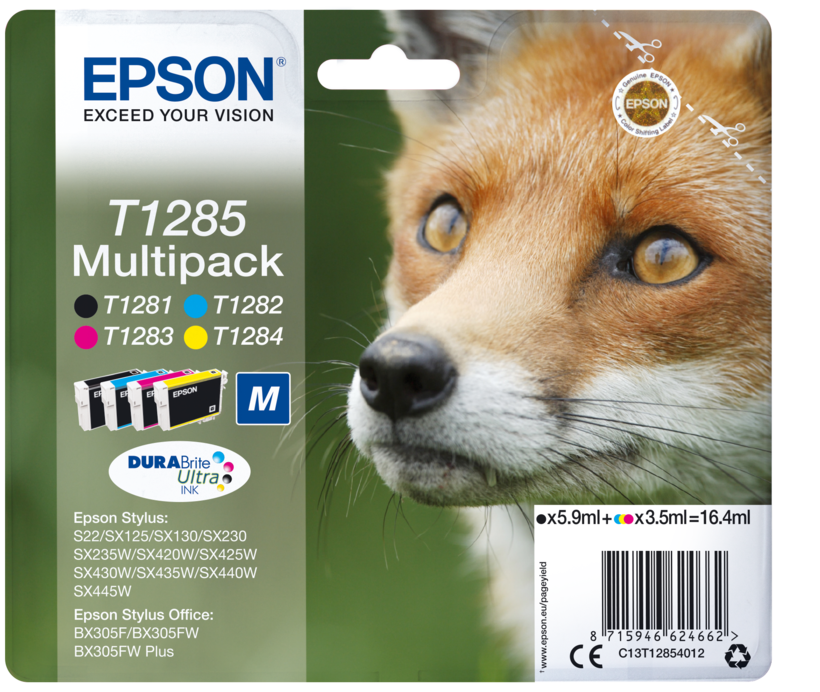 Epson T1285 M tinta multipack
