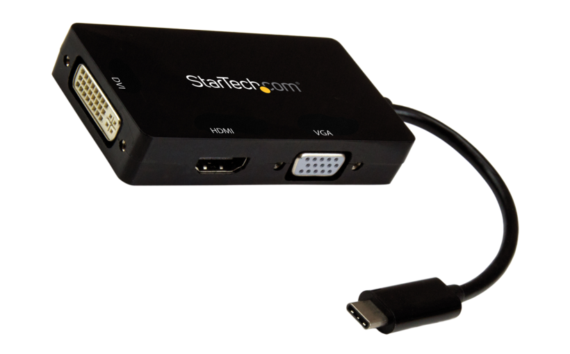 Adaptér USB typu C - HDMI/DVI-D/VGA