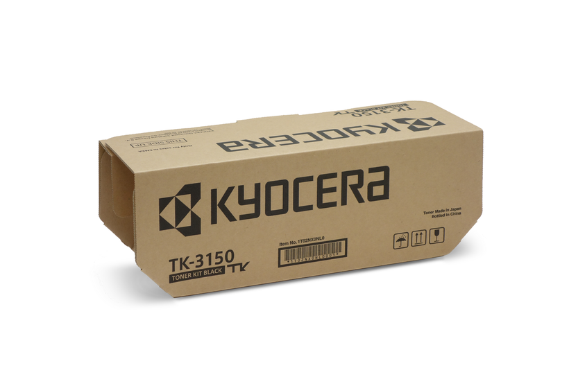 Kit de toner Kyocera TK-3150 preto