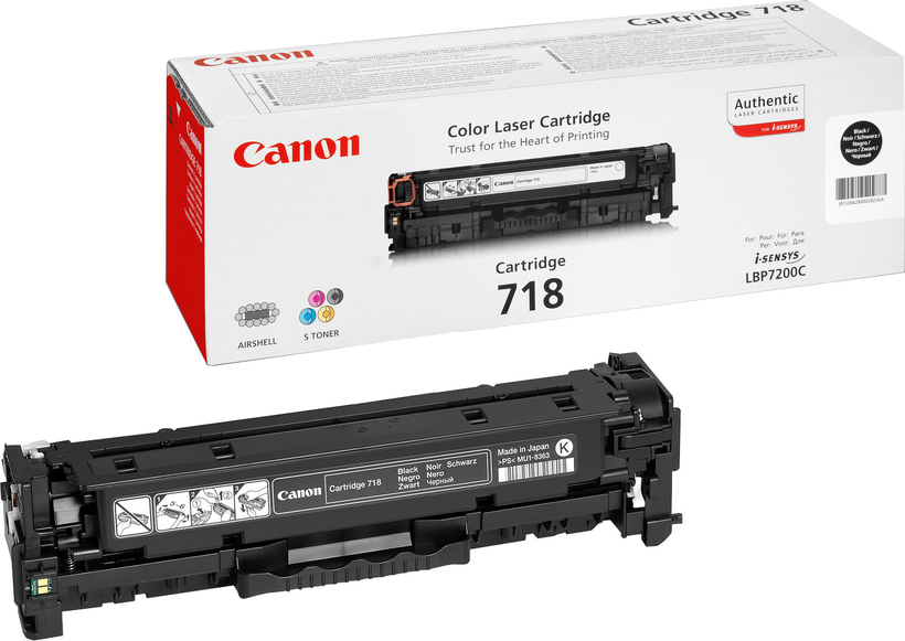 Canon 718 BK Toner schwarz