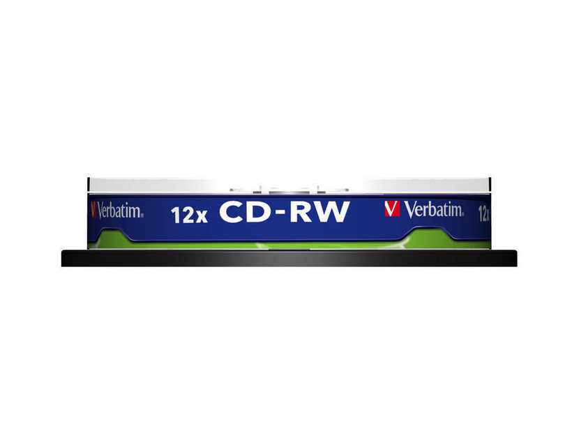 CD-RW 700 Mo Verbatim 12x spindle de 10