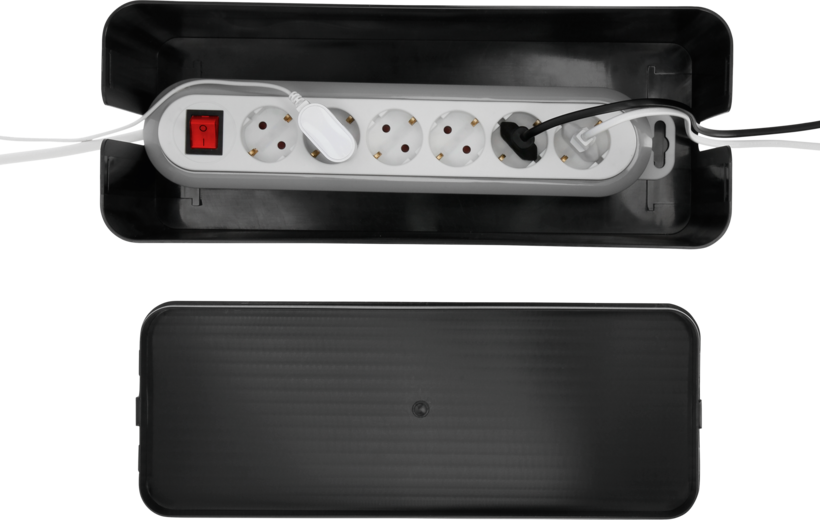 Maxi boîte câble 156 x 400 x 135 mm noir