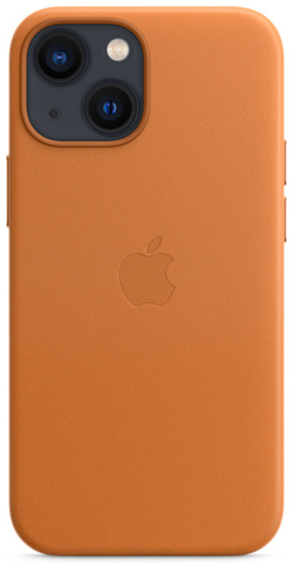 Apple iPhone 13 mini Leder Case braun