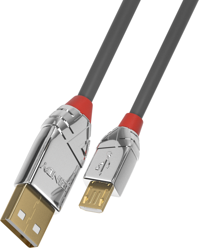 Câble USB LINDY type A - microB, 5 m
