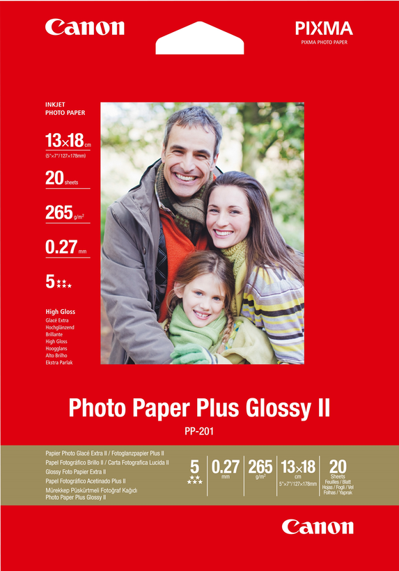 Canon PP-201 Plus Glossy II fotópapír