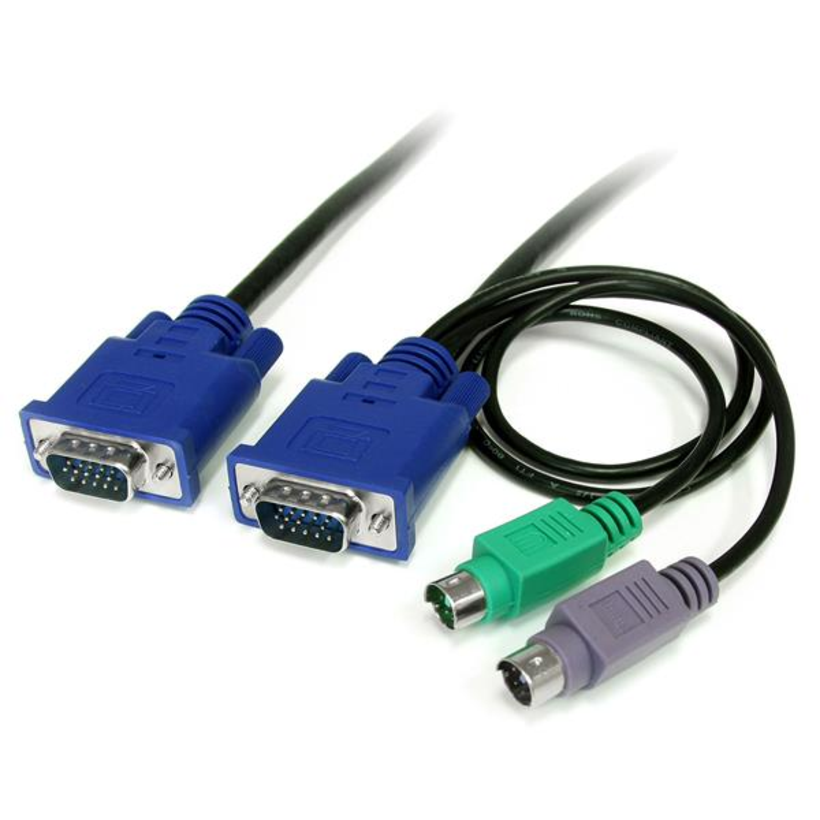Câble KVM StarTech 3-en-1 PS/2 / VGA