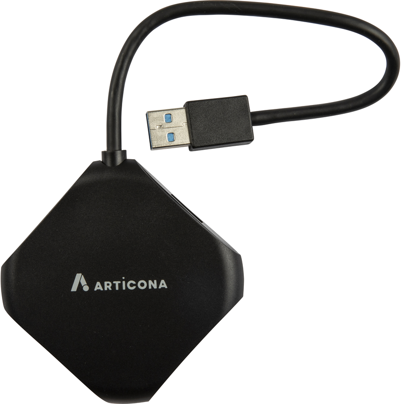 ARTICONA USB Hub 3.0 4-Port schwarz