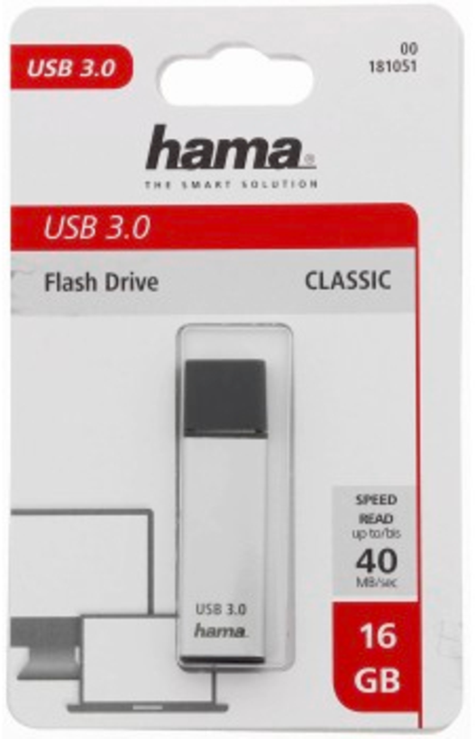 Clé USB 16 Go Hama FlashPen classic
