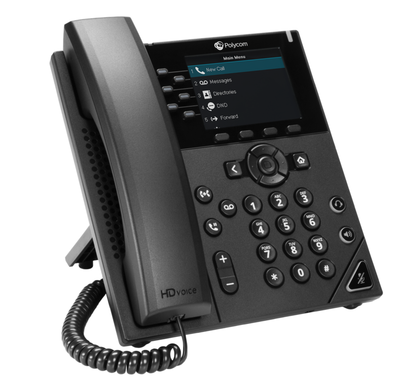 Téléphone desktop IP Poly VVX 350