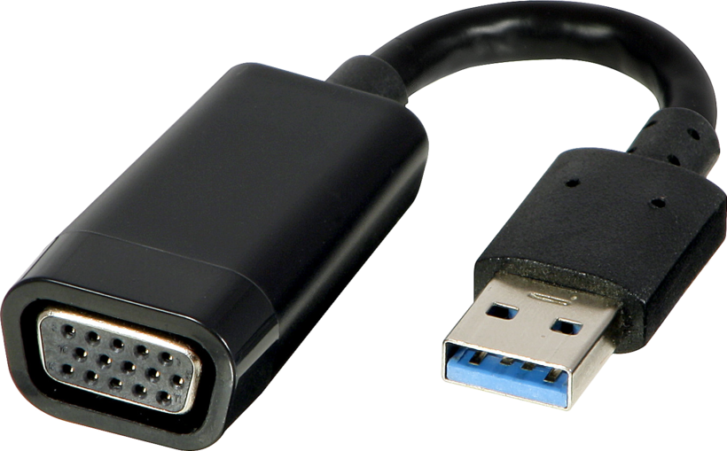 Adaptador USB 3.0 tipo A m. - VGA f.
