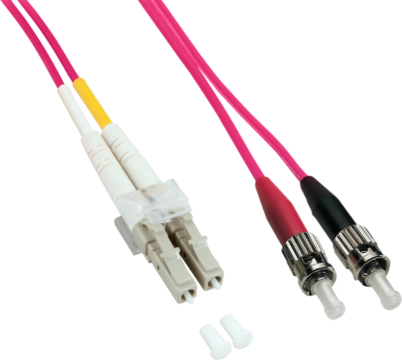 FO Duplex Patch Cable LC-ST 50µ 2m