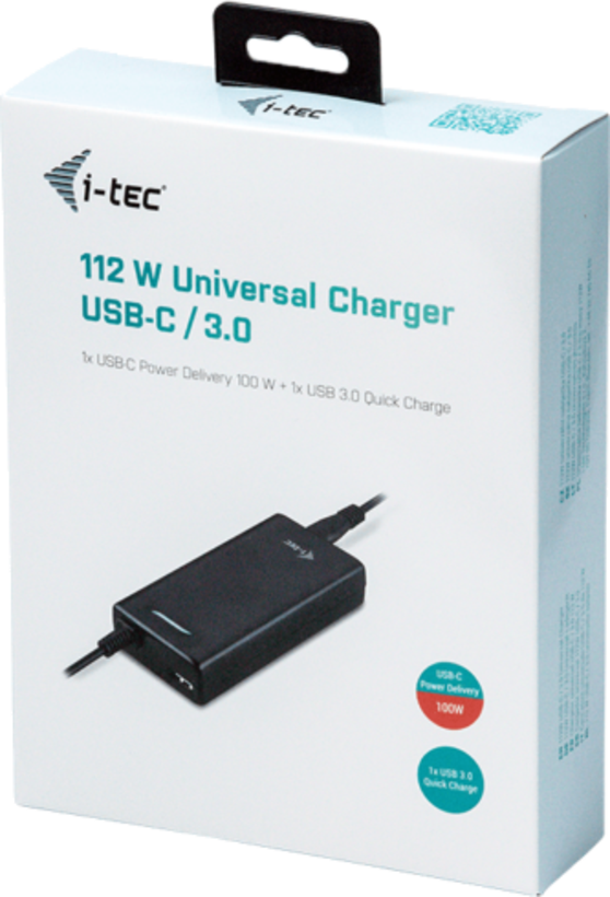 i-tec Universal 112 W USB-C Zasilacz