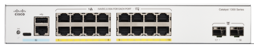 Cisco Catalyst C1300-16FP-2G Switch