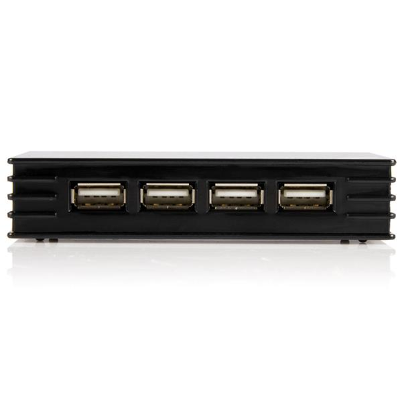 StarTech 4 Port USB 2.0 Hub, Black