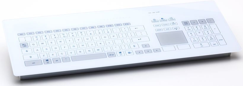 GETT InduSense Glass Panel Keyboard
