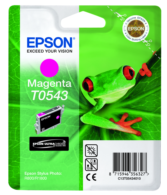 Inkoust Epson T0543 purpurový