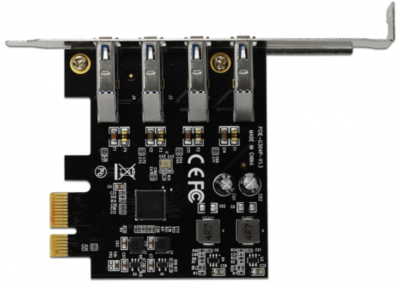 Rozhraní Delock PCIe - 4x USB 3.0