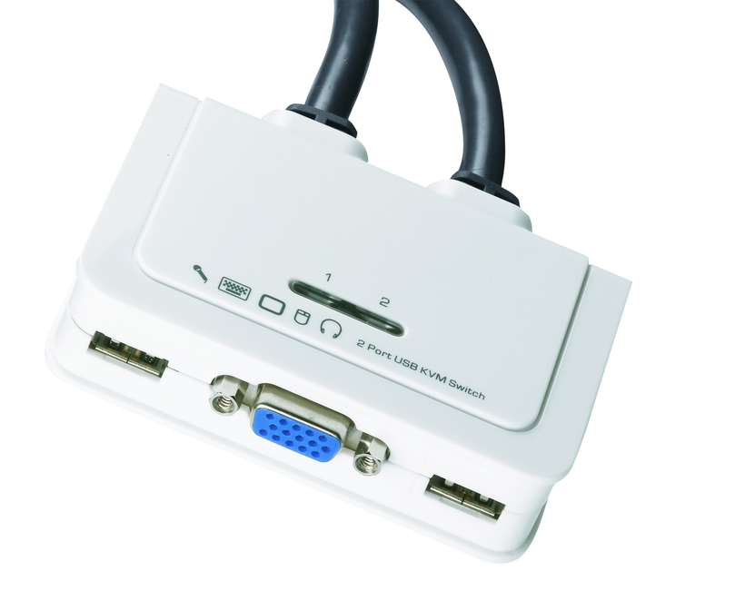 EFB 2-port Cable VGA KVM Switch