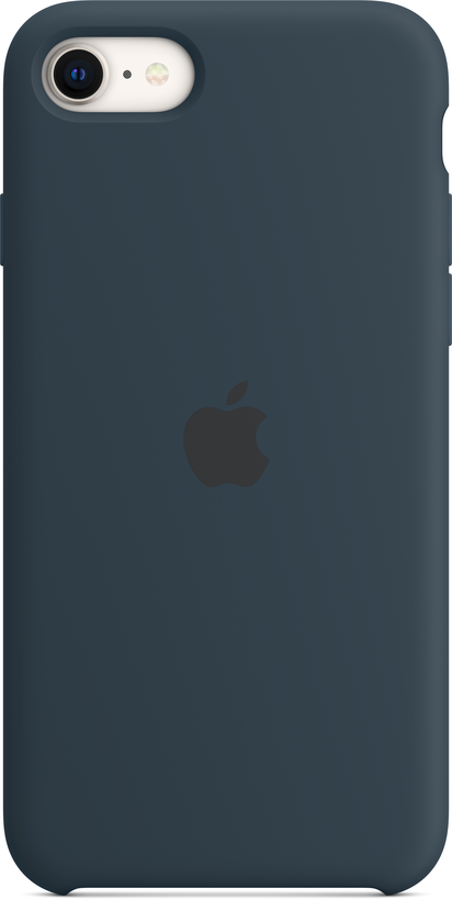 Capa silic. Apple iPhone SE azul abissal