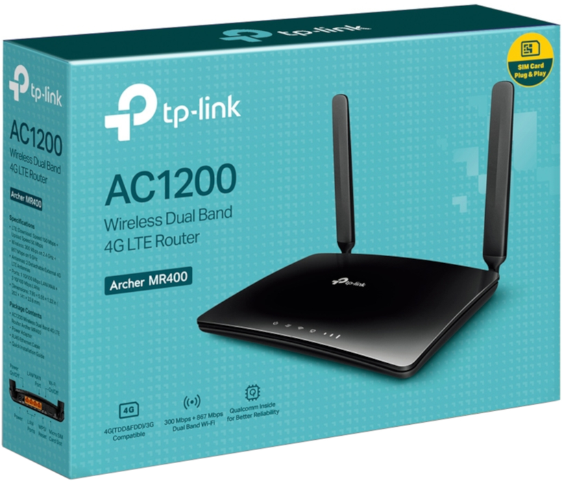 Routeur wifi 4G/LTE TP-LINK Archer MR400