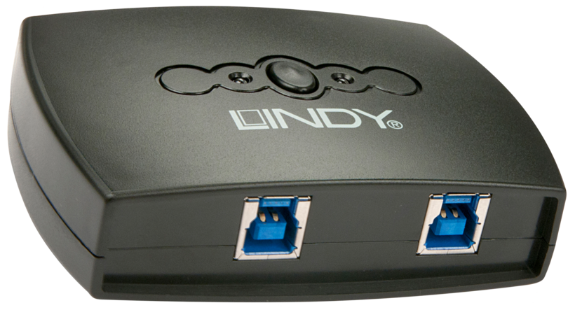 Commutateur USB Lindy 2 PC - 1 USB 3.0