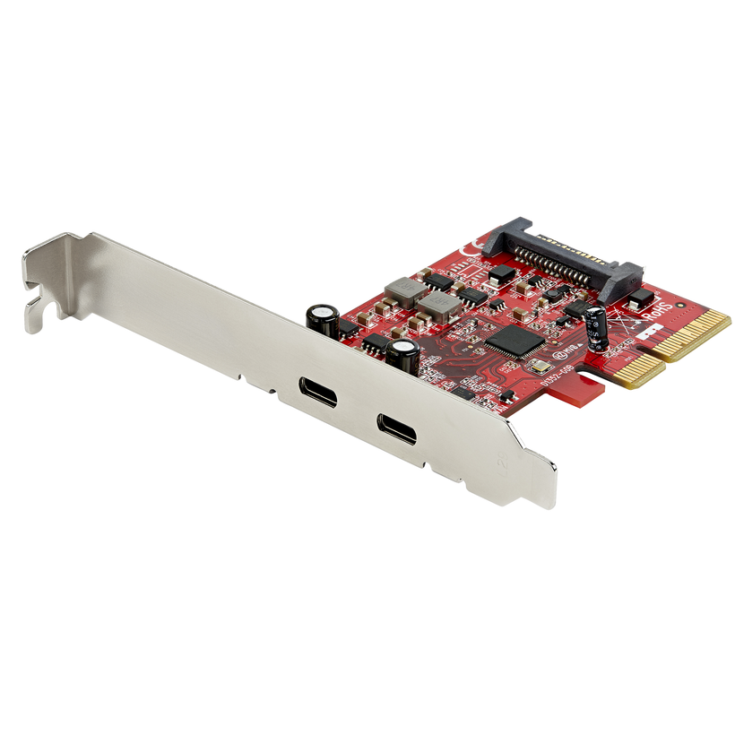 Tarjeta StarTech PCIe 2 puertos USB 3.1