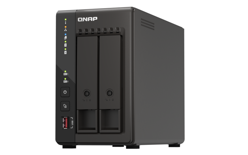 QNAP TS-253E 8 GB 2 rekeszes NAS