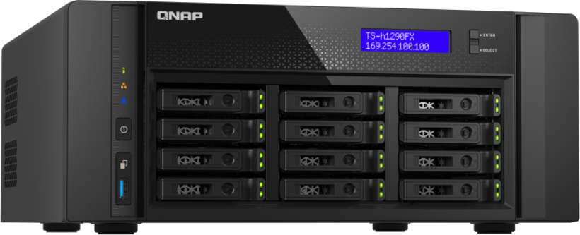 QNAP TS-h1290FX 256GB 12-bay NAS