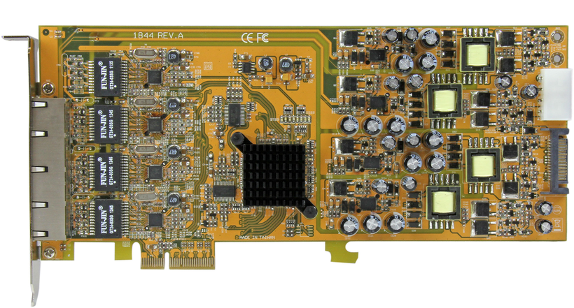 StarTech 4 port PoE PCIe hálózati kártya