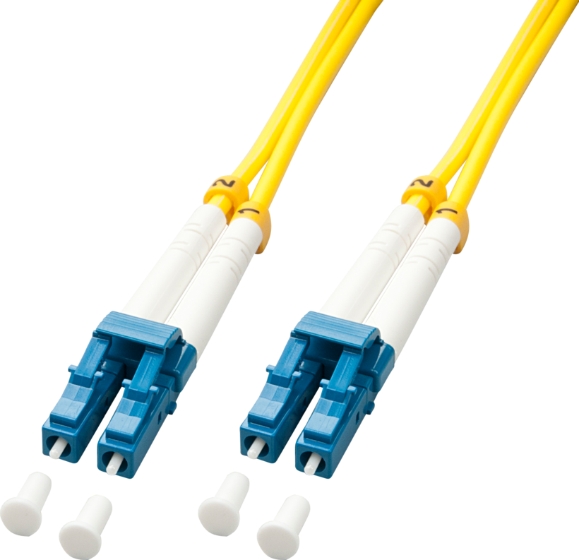 Câble patch FO duplex LC-LC 2m 9/125 µ