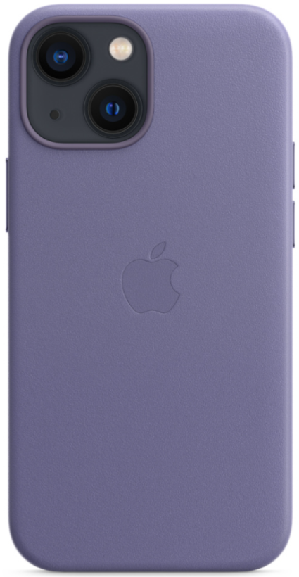 Apple iPhone 13 mini Leath Case Wisteria