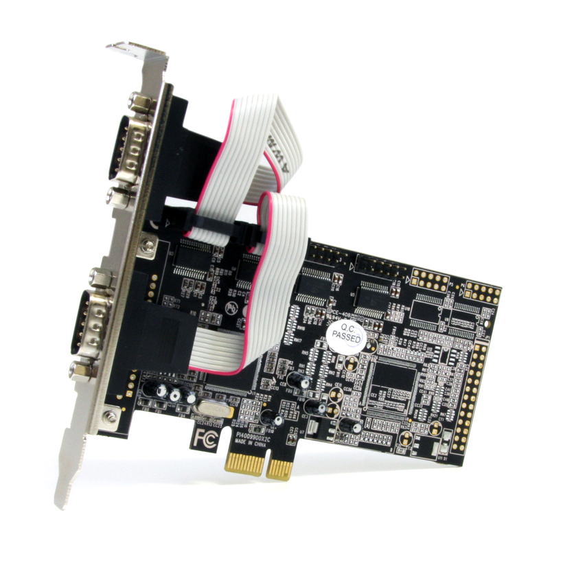 StarTech 4-Port PCIe RS232 Adapterkarte