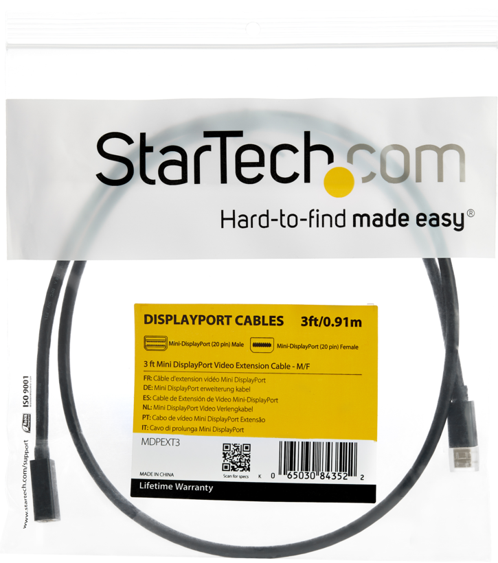StarTech Mini DisplayPort Extension 0.9m