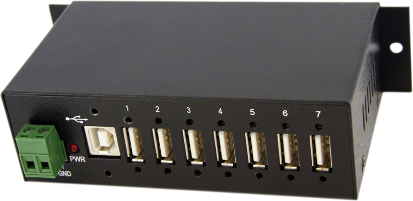Hub USB 2.0 StarTech Industrie 7 ports