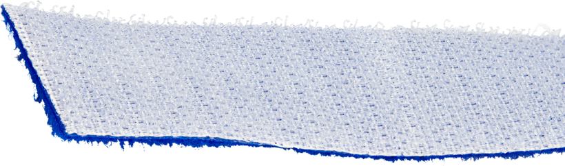 Rouleau serre-câble scratch 7620 mm bleu
