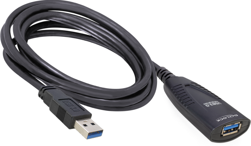 Delock USB-A aktív hosszabbító 5 m