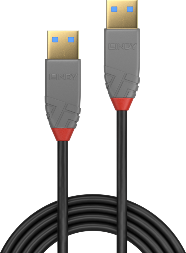 LINDY USB-A Cable 0.5m