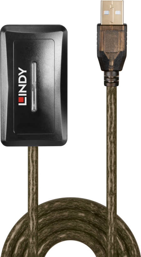 Rallonge USB LINDY type A actif, 10 m