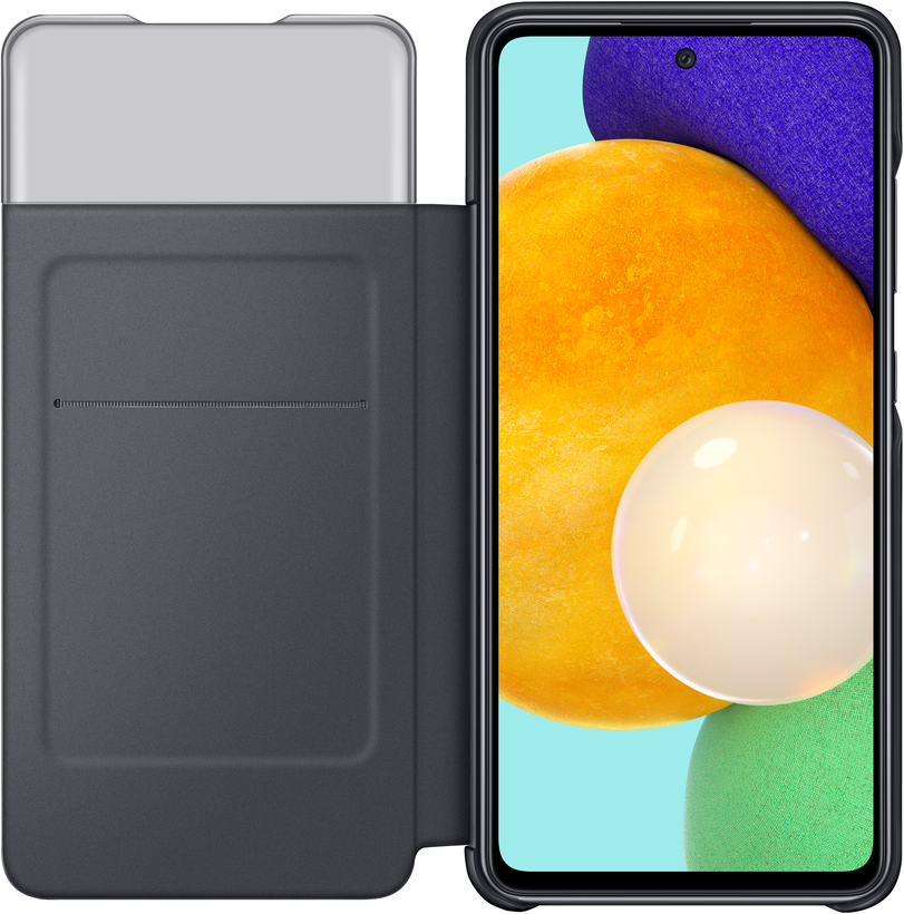 Samsung A52 S View Wallet Cover Black