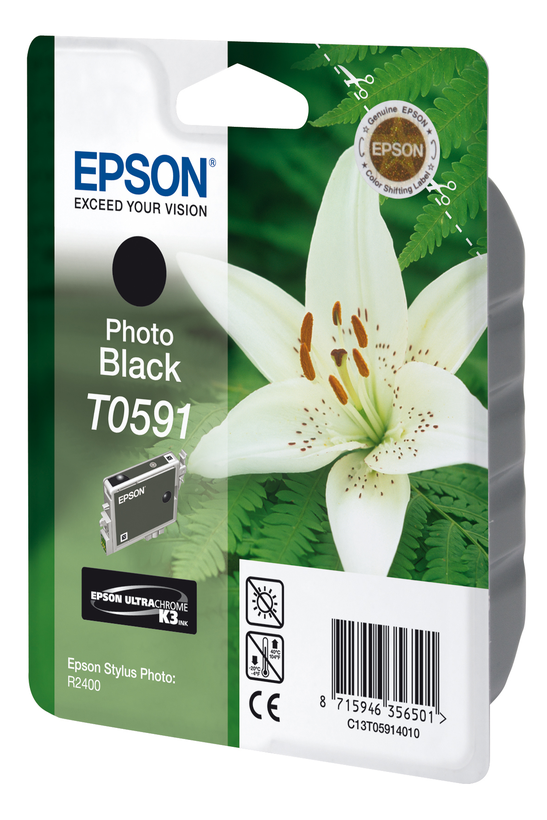 Inkoust Epson T0591 fotografický černý