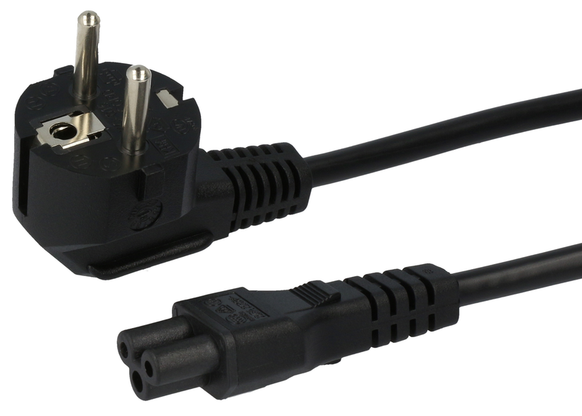 Cable alim. corriente M - C5 H 3 m, neg.