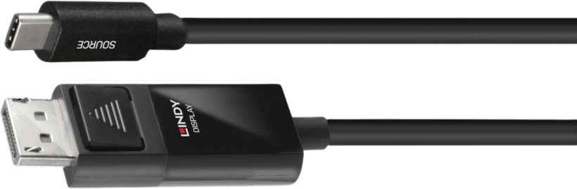 Adaptateur USB-C m.-DisplayPort m., 1 m