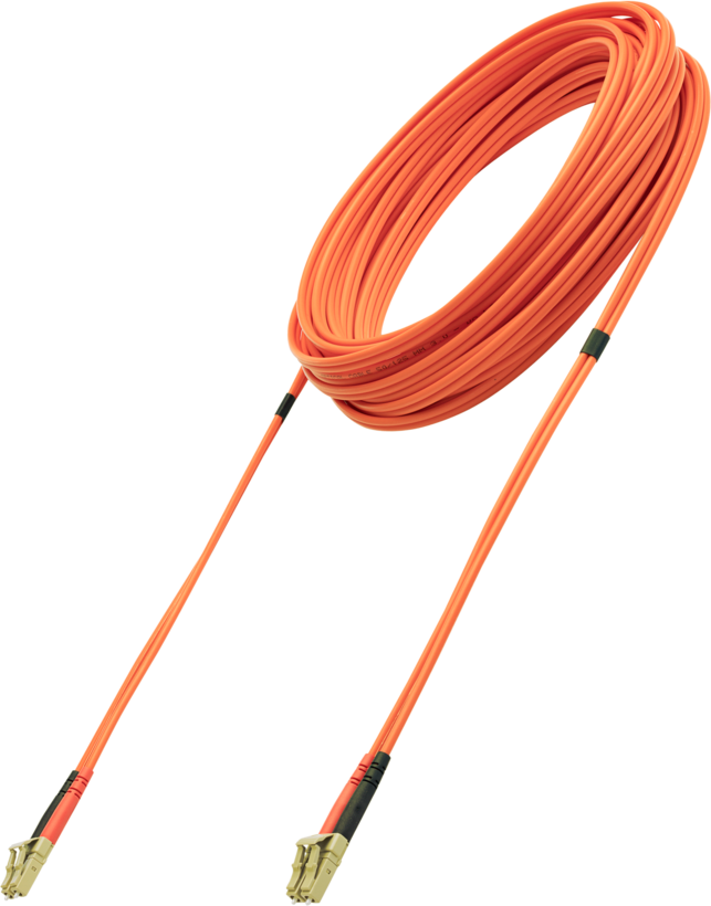 Câble patch FO duplex LC-LC 10m, 50/125µ