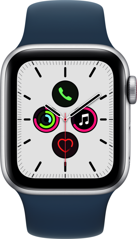 Apple Watch SE GPS+LTE 40mm Alu silber